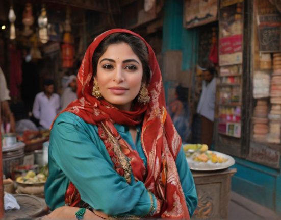 pakistani woman prioritizing self-care exuding strength and resilience