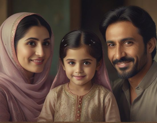 heartwarming family scene depicting the profound parenting journey